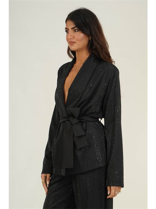 Giacca Vortea con crystalli Twenty Fourhaitch | VORTEANERO